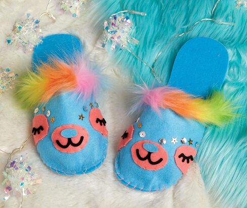 Klutz Sew Your Own Unicorn Bunny Slippers Craft Kit in Saudi Arabia