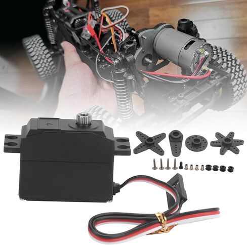 RC Digital Servo Micro Servo Metal Geared Motor Kit,Upgraded RC 25g Metal Gear Servo for MN86K/86KS/86/86S/99/99S/WPL B‑14/B‑24/B‑16/B‑36/C14/C24/C34/C44KM/D12 1/8 1/10 RC Car Robot Arm Boat Airplane in Saudi Arabia