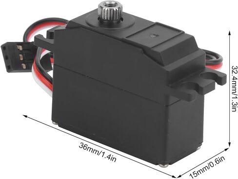RC Digital Servo Micro Servo Metal Geared Motor Kit,Upgraded RC 25g Metal Gear Servo for MN86K/86KS/86/86S/99/99S/WPL B‑14/B‑24/B‑16/B‑36/C14/C24/C34/C44KM/D12 1/8 1/10 RC Car Robot Arm Boat Airplane in Saudi Arabia