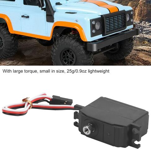 RC Digital Servo Micro Servo Metal Geared Motor Kit,Upgraded RC 25g Metal Gear Servo for MN86K/86KS/86/86S/99/99S/WPL B‑14/B‑24/B‑16/B‑36/C14/C24/C34/C44KM/D12 1/8 1/10 RC Car Robot Arm Boat Airplane in Saudi Arabia