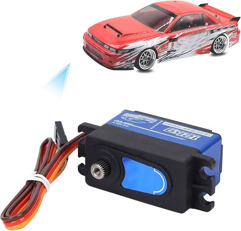 POCREATION RC Car Servo، 1:10 جهاز تحكم عن بعد الانجراف SPT4412LV 12 كجم مؤازرة منخفضة المستوى RC سيارة مؤازرة رقمية مؤازرة كبيرة التواء معدني لـ RV in Kuwait