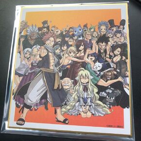 Fairy Tail Trading Mini Shikishi Print Exhibition All Gathering in Kuwait
