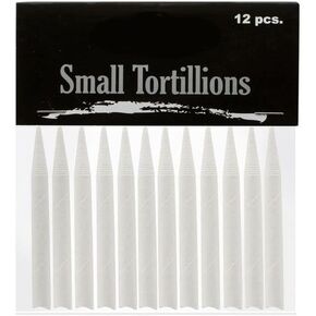 Creative Mark Blending Tortillions - Soft Paper Felts, Traditional Blenders Easily Sharpened or Sanded - [Set of 12 - Medium] in Kuwait