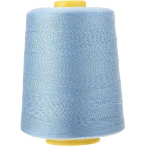 Othmro 1Pcs Polyester Sewing Thread 402 Serger Machine Thread 8000 Yards Each Spools Embroidery Thread Connecting Serger Thread for DIY Sewing Machine and Hand Repair Works Light Blue 307 in Kuwait