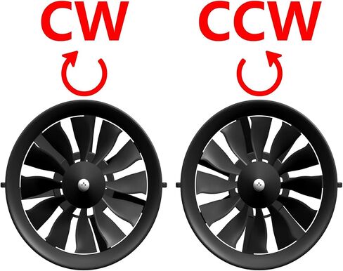 DoBoFo EDF 70 مم pro CCW 6S 2100KV 12 شفرات 25.2 فولت مروحة كهربائية مجاري الهواء، مروحة محرك نفاث RC هواية، أجزاء سيارة RC عالية السرعة بدون فرش، نموذج التحكم عن بعد استبدال أجزاء الطائرة DIY in Saudi Arabia