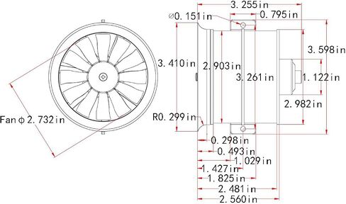 DoBoFo EDF 70 مم pro CCW 6S 2100KV 12 شفرات 25.2 فولت مروحة كهربائية مجاري الهواء، مروحة محرك نفاث RC هواية، أجزاء سيارة RC عالية السرعة بدون فرش، نموذج التحكم عن بعد استبدال أجزاء الطائرة DIY in Saudi Arabia