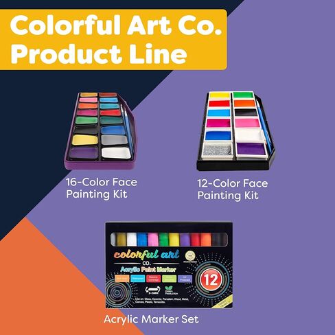 DiYiMi Colorful Art Co. Brush Pens - 20 Piece Watercolor Pen Set w/Premium Brush Tip – Vibrant Paint Markers for Blending, Painting, Coloring, Lettering, Calligraphy, Arts and Crafts in Kuwait