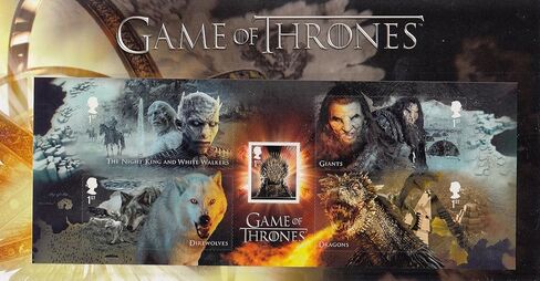 مجموعة أوراق طوابع بريد رويال ميل أوف ثرونز طوابع بريدية قابلة للتجميع in Kuwait