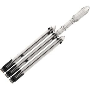 Falcon 1 Building Blocks, Outer Space Falcon 1 Model Rocket Building Toy Set for Kids Aged 7 and up; Saturn V Scale Mini Falcon 1 with Launch Tower Model Educational Toy (272 Pieces)