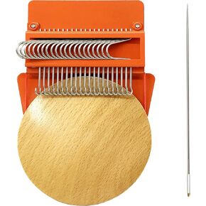 Speedweve Style Darning Loom, Small Weaving Loom for Visible Mending Jeans, Weave Tool for DIY Artful Patterns, Repair Fabrics (14 Hooks) in Saudi Arabia