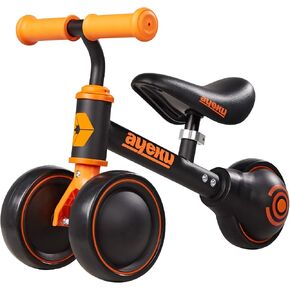 AyeKu Baby Balance Bike for 1 Year Old Boys Girls 12-24 Month Toddler Balance Bike, 4 Wheels Toddler First Bike, First Birthday Gifts in Kuwait