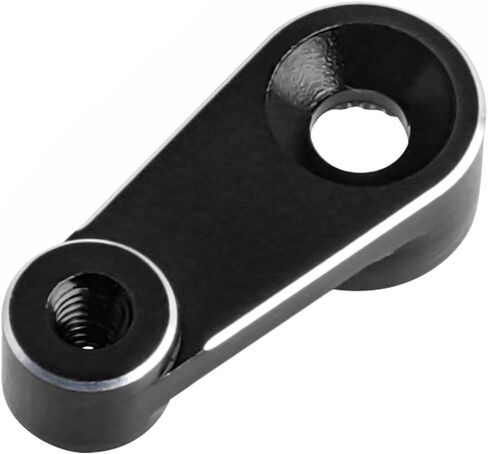 HobbyPark Aluminum Metal Servo Horn Arm for 1/18 Traxxas TRX4M TRX4MT Stock Servo Motor Upgrades Parts (Black) in Saudi Arabia