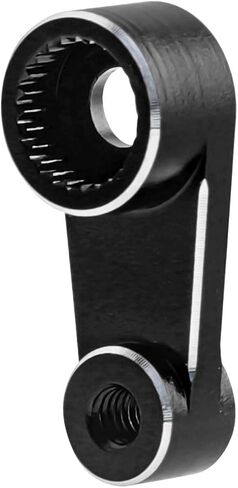 HobbyPark Aluminum Metal Servo Horn Arm for 1/18 Traxxas TRX4M TRX4MT Stock Servo Motor Upgrades Parts (Black) in Saudi Arabia