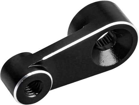 HobbyPark Aluminum Metal Servo Horn Arm for 1/18 Traxxas TRX4M TRX4MT Stock Servo Motor Upgrades Parts (Black) in Saudi Arabia