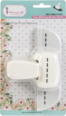 Dress My Craft Paper Punch STCH BORDR, Faux Stitching Border in Saudi Arabia