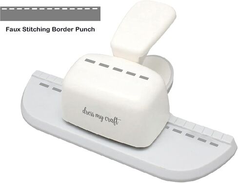 Dress My Craft Paper Punch STCH BORDR, Faux Stitching Border in Saudi Arabia