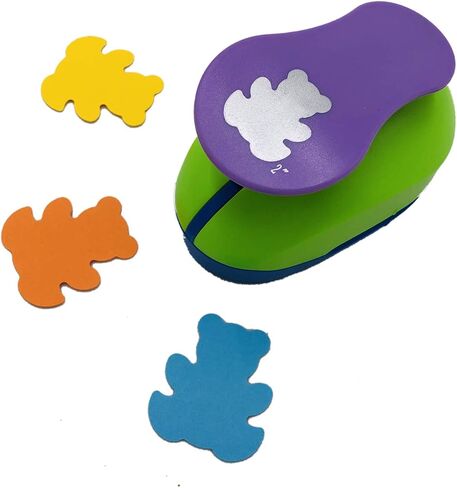 Set of 3PCS (2"+1.5"+1") Craft Punch Set Paper Punch Tool Eva Punches for Making Crafts Scrapbooking Garland Circle Dots Hanging Decorations Birthday Party Wedding Decoration (Hexagon) in Saudi Arabia