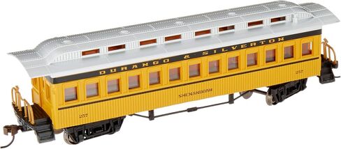 Bachmann Hobby Train Passenger Car, Prototypical Yellow in Saudi Arabia