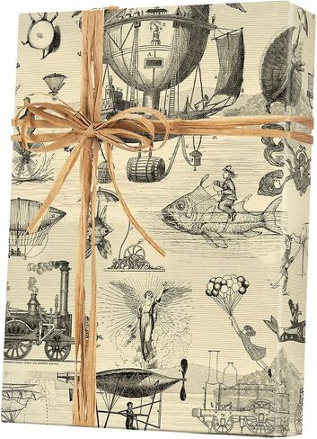 Extraordinary Voyages Rolled Gift Wrapping Paper - 24" x 15' in Saudi Arabia
