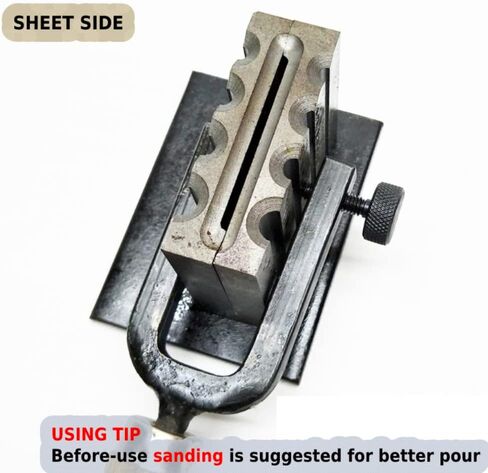 قالب سبيكة قابل للعكس، بوتقة حديد ذوبان المعدن، قطر قالب أخدود الزيت. 0.31/0.24/0.2/0.16 انش in Kuwait