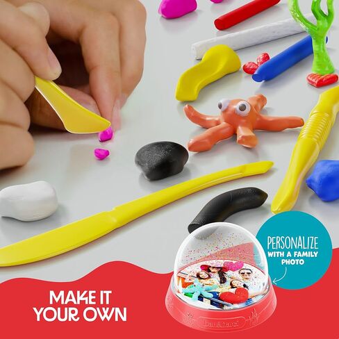 Make Your Own Snow Globes Kit - Water Globe Making Kit for Kids - Kid Craft Activities for Ages 6 7 8-12 13 14+ - DIY Crafts Activity Kits - Gifts and Toys for Boys & Girls in Saudi Arabia