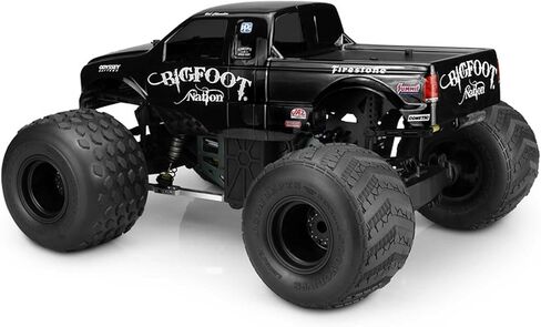 J Concepts Inc. 1/10 2005 Ford F-250 Super Duty Bigfoot Nation Body JCO0370BFN أجسام السيارات/الشاحنات أجنحة وشارات in Kuwait