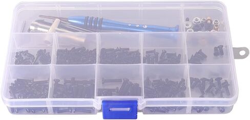 WEISHUJI RC Screws Kit Repair Tool Box,RC Car Screws Kit for Wltoys1/14 144001 RC Car(316Pcs) in Kuwait