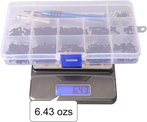 WEISHUJI RC Screws Kit Repair Tool Box,RC Car Screws Kit for Wltoys1/14 144001 RC Car(316Pcs) in Kuwait