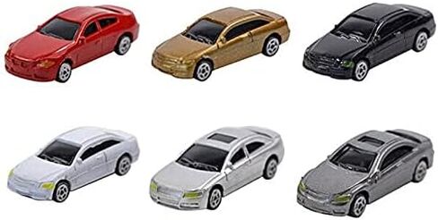 MAKIVI 50 قطعة 1:87 HO مقياس سيارة رسمت نماذج السيارات HO // N مقياس السكك الحديدية النمذجة صنع حصيرة in Kuwait