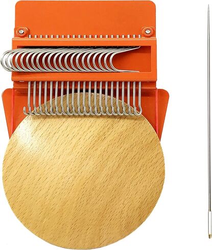 Speedweve Style Darning Loom, Small Weaving Loom for Visible Mending Jeans, Weave Tool for DIY Artful Patterns, Repair Fabrics (14 Hooks) in Kuwait