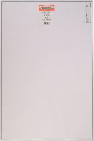 ملاءات Clearprint Vellum مع مجموعة العنوان المهندسي، 8.5 × 28 بوصة، 7.3 كجم، 60 GSM، 1000 ساعة قطن 100%، 10 ملاءات/العبوة، أبيض شفاف (10221210) in Kuwait