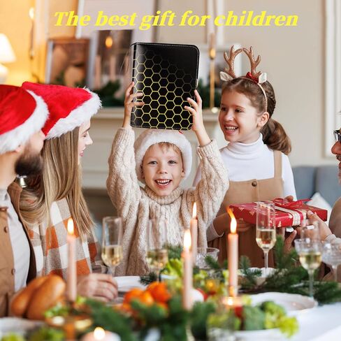 ألبوم بطاقات تجارة Card Binder مع 55 كمًا، حامل كتب بطاقات بأربعة جيوب يناسب 440 بطاقة لصورة مقاس 3 بوصات، مجموعة بطاقات ألعاب TCG، ألبوم جامع بطاقات التداول الرياضية in Kuwait