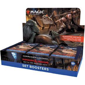 Magic: The Gathering Commander Legends: Battle for Baldur’s Gate Set Booster Box | 18 Packs (270 Magic Cards) in Kuwait