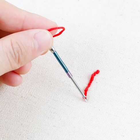 مجموعة إبر ثقب 15 قطعة: أقلام تطريز YIDM للخياطة بإبرة تطريز مع خيط إبرة أداة إبرة لكمة قابلة للتعديل للمبتدئين في الخياطة المتقاطعة in Kuwait