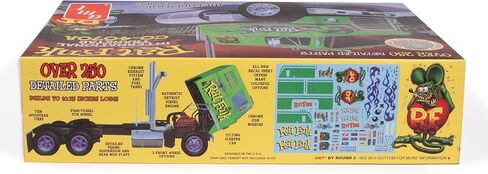 AMT IH Transtar CO-4070A Tractor Hauler - Rat Fink 1:25 Scale Model Kit in Saudi Arabia