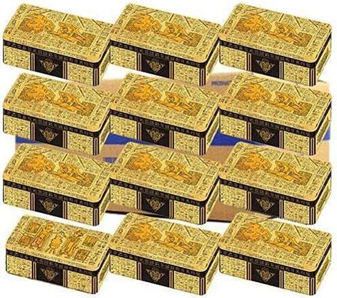Yugioh 2021 Tin of Ancient Battles Mega Booster Packs CASE of 12 TINS in Saudi Arabia
