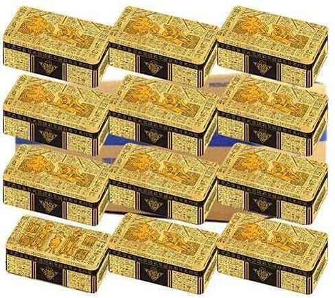 Yugioh 2021 Tin of Ancient Battles Mega Booster Packs CASE of 12 TINS in Saudi Arabia