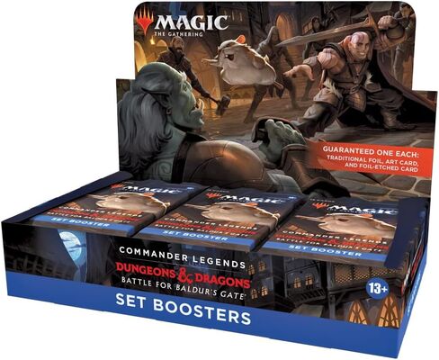 Magic: The Gathering Commander Legends: Battle for Baldur’s Gate Set Booster Box | 18 Packs (270 Magic Cards) in Saudi Arabia
