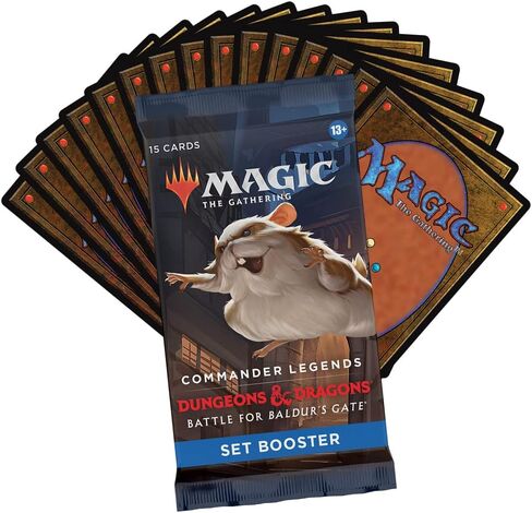Magic: The Gathering Commander Legends: Battle for Baldur’s Gate Set Booster Box | 18 Packs (270 Magic Cards) in Saudi Arabia