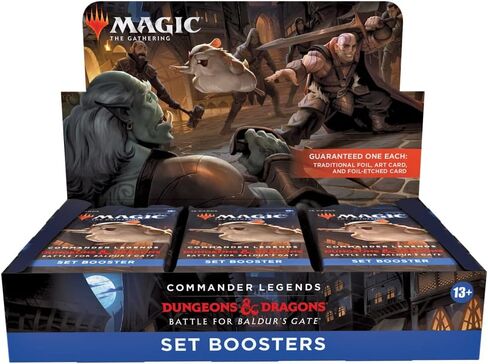 Magic: The Gathering Commander Legends: Battle for Baldur’s Gate Set Booster Box | 18 Packs (270 Magic Cards) in Saudi Arabia
