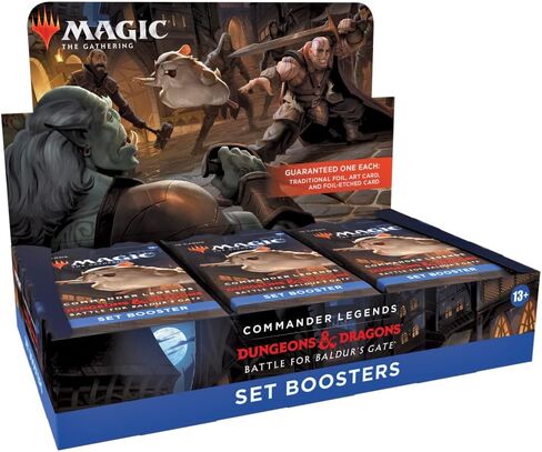 Magic: The Gathering Commander Legends: Battle for Baldur’s Gate Set Booster Box | 18 Packs (270 Magic Cards) in Saudi Arabia