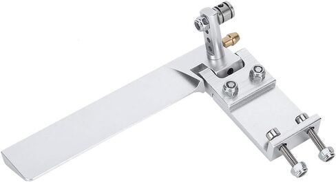 Dilwe 95mm Suction Water Rudder Absorbing Steering Kits RC Boat Semi?immersed Model Parts in Saudi Arabia