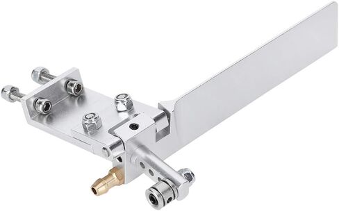 Dilwe 95mm Suction Water Rudder Absorbing Steering Kits RC Boat Semi?immersed Model Parts in Saudi Arabia