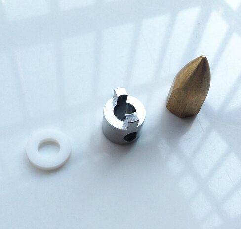 1Set Drive Dog Prop Nut Teflon Washer for 1/4" Shaft RC Boat in Kuwait