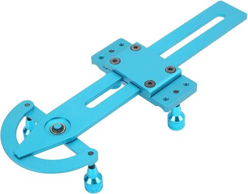 VGEBY RC Absorber Measuring Tool, Aluminium Alloy Adjustable Measurement Wheel Adjustment Shock for RC Car (Blue) Model Car Accessories in Saudi Arabia
