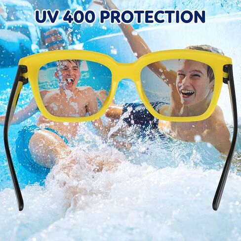 نظارات شمسية للأطفال من tepsmigo هدايا الحفلات - 24 حزمة من النظارات الشمسية للأطفال بكميات كبيرة للأولاد والبنات - نظارات شمسية للحفلات للأطفال وحفلات أعياد الميلاد، ومستلزمات حفلات التخرج، وهدايا حقيبة جودي، وهدايا حفلات حمام السباحة على الشاطئ in Kuwait