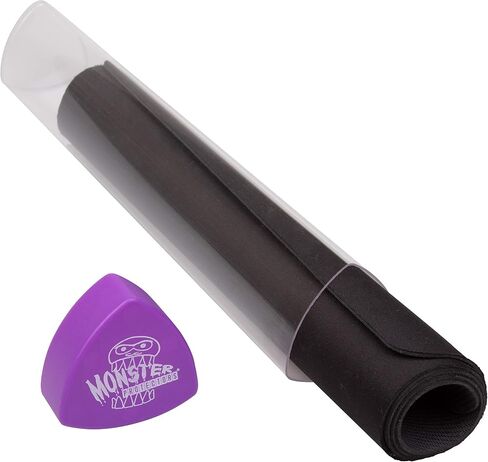 Monster TCG Gaming Prism Playmat Tube (Purple)- Won't Roll Off Surfaces- Easy in and Out Design- Store Your Card & RPG Play Mats Better- Compatible with Pokemon Yugioh MTG Magic The Gathering in Saudi Arabia