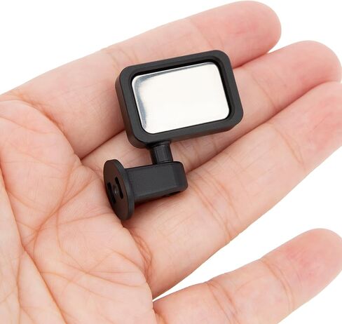 MEUS RACING 1/10 RC Car Metal Simulation Rear View Mirror Universal for TRX4 AXIAL SCX10 SCX10II 90046 Upgrade Parts in Saudi Arabia