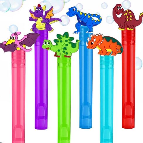 48 Pack Dinosaur Bubble Mini Wand,Dinosaur Birthday Party Supplies,Dinosaur Party Favors Neon Toys for Kids,Dinosaur Party Decorations Goodie Bag Stuffers Gifts for Kids in Saudi Arabia