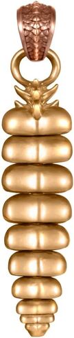 COPPERTIST.WU Rattlesnake Tail Pendant for Necklace,Fidget Jewelry Rattle for Women Men Snake Lovers in Saudi Arabia